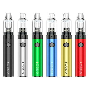 Yocan Orbit Kit �d�q�^�o�R ���b�N�X��p �X�^�[�^�[�L�b�g ���[�L���� �I�[�r�b�g �L�b�g 510�K�i 1700mAh �x�C�v POD�^ �g�ь^ �j�R�`���t���[ ���L�b�h�Ȃ� (Yellow)