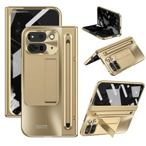 Miimall�Ή�GooglePixel10Fold�P�[�X�y���t��S�y�����[�X�^���h�K���X�t�B�������^�q���W�ی�J�o�[�S�g�ی�case�o���p�[����h�~�����Y�ی�ی�P�[�X�X�}�z�J�o�[�s�N�Z��10�v��