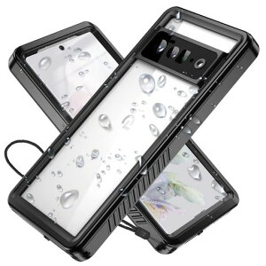 Doo Google Pixel 6 Pro�p �h���P�[�X IP68���S�h���K�i �h�o �ČRMIL �ϏՌ� �y�� ����~�� ���C�����X�[�d�Ή� �����B�e