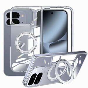 weiaoluo �P�[�X Google Pixel 10 Pro Fold �N���A �p�� �����O�t�� �s�N�Z�� 10�v�� �J�o�[ �ی�V�F�� TPU ���傤���� �X�^���h�@�\ 360°��]�\ �X�}�z �L�b�N�X�^���h pixel10 pro fold