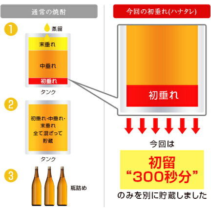 今回のハナタレは初留300秒間分だけ