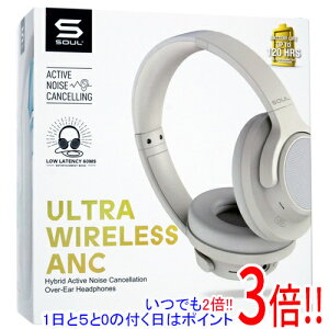 SOUL �n�C�u���b�h�A�N�e�B�u�m�C�Y�L�����Z���w�b�h�z�� ULTRA WIRELESS ANC SU80BI Beige