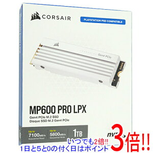 �y���ł�2�{�I1����5.0�̂����A18����3�{�I�zCorsair SSD MP600 PRO LPX CSSD-F1000GBMP600PLPW �z���C�g