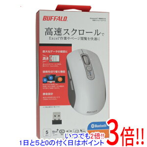 �y���ł�2�{�I1����5.0�̂����A18����3�{�I�zBUFFALO Bluetooth�E����(2.4GHz)���Ή� �����X�N���[���z�C�[�����ڃ}�E�X BSMBB700WH �z���C�g