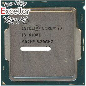 【いつでも2倍！5．0のつく日は3倍！1日も18日も3倍！】【中古】Core i3 6100T 3.2GHz 3M LGA1151 35W SR2HE