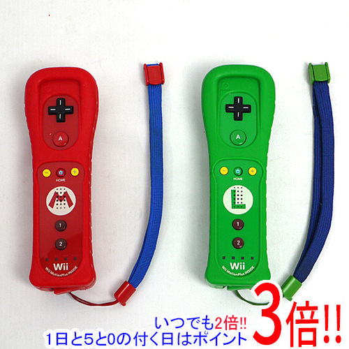 任天堂 Wiiリモコンプラスセット マリオ ルイージ Rvl A Pn01 Slimpalate Com