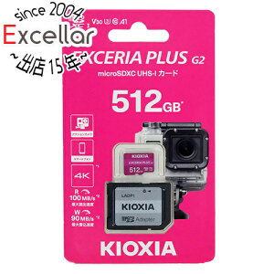 ył2{I5.0̂A183{IzLINVA microSDXC[J[h EXCERIA PLUS G2 KMUH-B512G 512GB