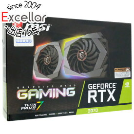 【いつでも2倍！5.0のつく日、18日は3倍！】【中古】MSI製グラボ GeForce RTX 2070 GAMING 8G PCIExp 8GB 元箱あり