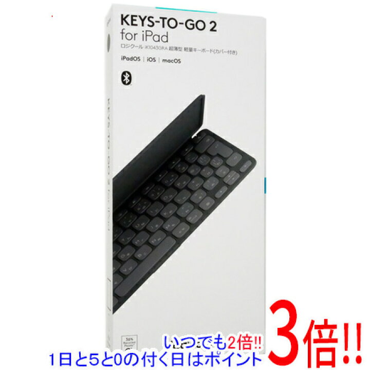 楽天市場】ロジクール Keys-to-Go 2 iK1043GRA グラファイト 