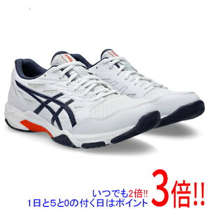 【いつでも2倍!1日と5.0のつく日、18日は3倍!】asics アシックス 26.5cm バレーボールシューズ GEL-ROCKET 11 1073A065 ホワイト/インディゴフォグ