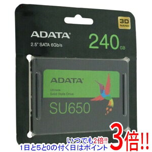 �y�V�i�󂠂�(�������E��Ԃ�)�z A-DATA SSD Ultimate SU650 ASU650SS-240GT-R 240GB