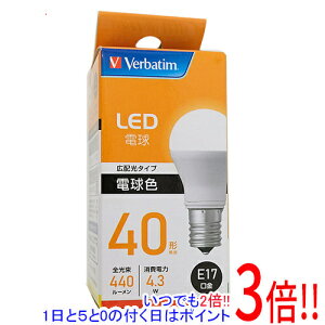 �y���ł�2�{�I1����5.0�̂����A18����3�{�I�z�O�H�P�~�J�����f�B�A LED�d�� Verbatim LDA4L-E17-G/LV4 �d���F