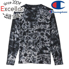 【いつでも2倍！5．0のつく日は3倍！1日も18日も3倍！】CHAMPION チャンピオン M サイズ LONG SLEEVE T-SHIRT ロングスリーブTシャツ C3-SS413 ブラック