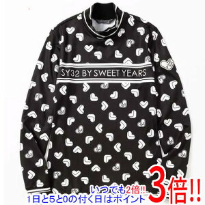ył2{I15.0̂A183{IzSY32 by SWEET YEARS MTCY SWEET LOGO PRINTED L/S MOCK SYG-25A8-13 ubN