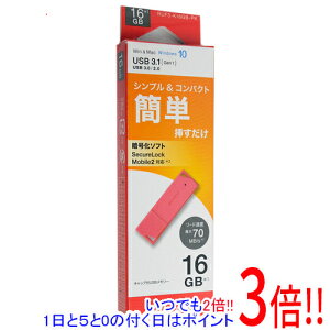 �y���ł�2�{�I1����5.0�̂����A18����3�{�I�zBUFFALO USB3.0�p USB�������[ RUF3-K16GB-PK 16GB �s���N