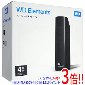 �y���ł�2�{�I1����5.0�̂����A18����3�{�I�zWesternDigital�� �O�tHD WD Elements Desktop WDBBKG0040HBK-JESN 4TB