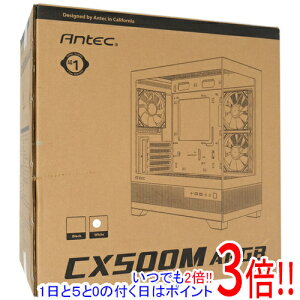 �y���ł�2�{�I1����5.0�̂����A18����3�{�I�zAntec Micro-ATX�Ή��~�h���^���[PC�P�[�X CX500M ARGB WHITE �z���C�g