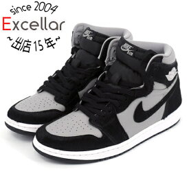 【いつでも2倍！5．0のつく日は3倍！1日も18日も3倍！】NIKE ナイキ WMNS AIR JORDAN 1 RETRO HIGH OG DZ2523-001 MEDIUM GREY/BLACK-WHITE 27.5cm 箱いたみ