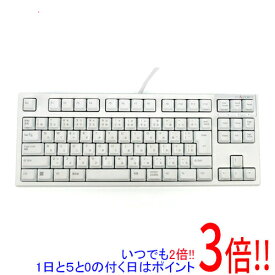 【中古】東プレ 有線キーボード REALFORCE R3S R3SC41 スーパーホワイト/スーパーホワイト 元箱あり