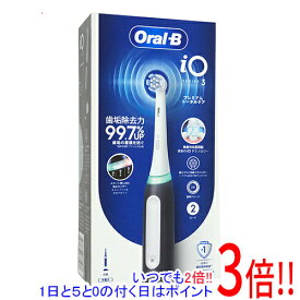 【延長保証対応!!】Braun 電動歯ブラシ オーラルB iO3 IOG3.1C6.0 BKH マットブラック