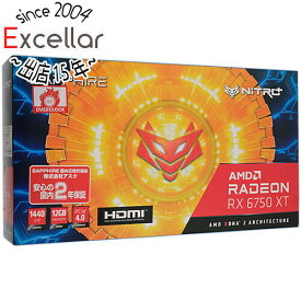 【いつでも2倍！5．0のつく日は3倍！1日も18日も3倍！】【新品(開封のみ)】 SAPPHIRE NITRO+ Radeon RX 6750 XT GAMING OC 12GB GDDR6 11318-01-20G PCIExp 12GB