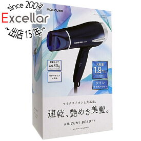 【いつでも2倍！5．0のつく日は3倍！1日も18日も3倍！】KOIZUMI マイナスイオンヘアドライヤー KHD-9330/A ブルー