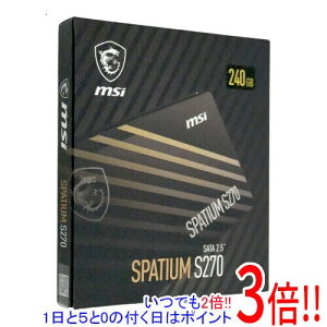 MSI SPATIUM S270 SATA 2.5 240GB S78-440N070-P83
