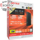 【いつでも2倍！5.0のつく日、18日は3倍！】【中古】BUFFALO 無線LANルータ AirStation WSR-1500AX2S-BK ブラック 元箱あり