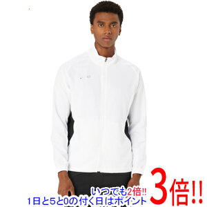 【いつでも2倍!1日と5.0のつく日、18日は3倍!】asics アシックス Lサイズ ドライクロスジャケット 2031E560 ブリリアントホワイト