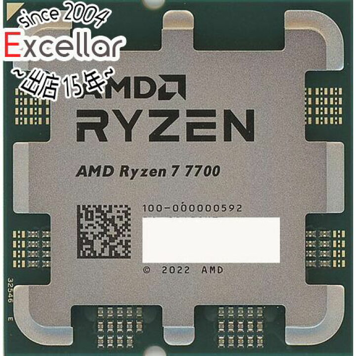 楽天市場】【バルク新品】 AMD Ryzen 7 7700 100-000000592 3.8GHz 