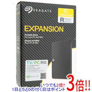 �y���ł�2�{�I1����5.0�̂����A18����3�{�I�zSEAGATE �|�[�^�u���n�[�h�f�B�X�N 1TB Expansion STKM1000300 �u���b�N