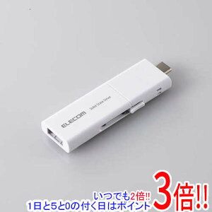 �y�����ۏؑΉ�!!�zELECOM �O�t���|�[�^�u��SSD ESD-EWB0250GWHR �z���C�g 250GB
