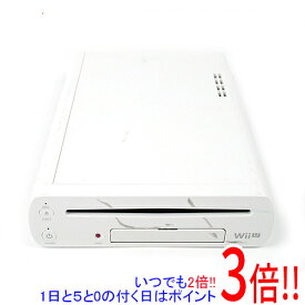 【いつでも2倍！5．0のつく日は3倍！1日も18日も3倍！】【中古】任天堂 Wii U BASIC SET shiro 8GB 本体のみ 本体いたみ