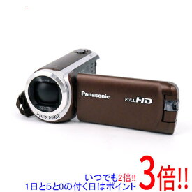 【いつでも2倍！5．0のつく日は3倍！1日も18日も3倍！】Panasonic デジタルハイビジョンビデオカメラ 64GB HC-W590M-T