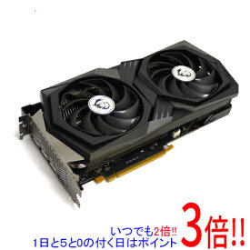 【いつでも2倍！5．0のつく日は3倍！1日も18日も3倍！】【中古】MSI製グラボ GeForce RTX 3060 GAMING X 12G PCIExp 12GB