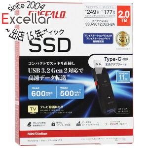 yۏؑΉ!!zBUFFALO XeBbN^OtSSD SSD-SCT2.0U3-BA 2TB ubN