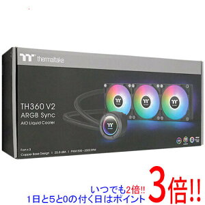 �y���ł�2�{�I1����5.0�̂����A18����3�{�I�zThermaltake�� �����̌^CPU�N�[���[ TH360 ARGB Sync V2 CL-W362-PL12SW-A �u���b�N