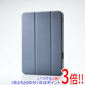 �y���ł�2�{�I1����5.0�̂����A18����3�{�I�zELECOM iPad(A16) �t���b�v�P�[�X �Ռ��z�� Pencil���[ �X���[�v�Ή� TB-A25RSABG �u���[�O���[