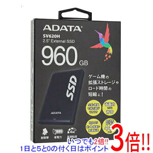 �y���ł�2�{�I1����5.0�̂����A18����3�{�I�zA-DATA�� SSD SV620H ASV620H-960GC31-CTI �u���b�N