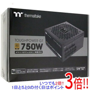 �y���ł�2�{�I1����5.0�̂����A18����3�{�I�zThermaltake TOUGHPOWER GT/0750W ATX3.1 PS-TPT-0750FNFAGJ-3 �u���b�N