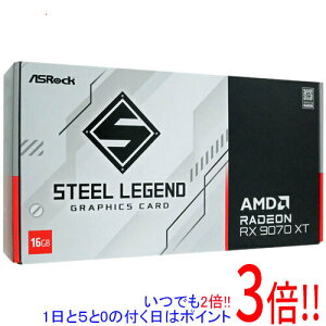 ASRock �O���{ Radeon RX 9070 XT Steel Legend 16GB PCIExp 16GB
