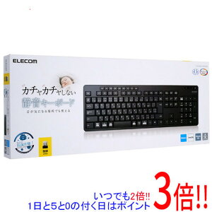 ELECOM �����É��t���L�[�{�[�h TK-FDM116SKTBK �u���b�N