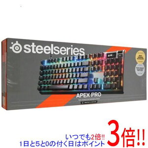 【いつでも2倍!1日と5.0のつく日、18日は3倍!】SteelSeries ゲーミングキーボード Apex Pro Gen 3 JP