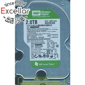 【いつでも2倍！1日と5.0のつく日、18日は3倍！】Western Digital製HDD WD20EARS 2TB SATA300