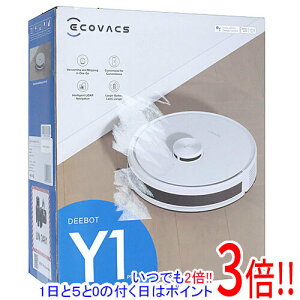 �y�����ۏؑΉ�!!�zECOVACS ���{�b�g�|���@ DEEBOT Y1 PRO DLX34-22EE �z���C�g