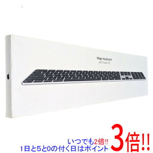 �y�V�i�󂠂�(�������E��Ԃ�)�z Apple Magic Keyboard �e���L�[�t�� (JIS) MXK83J/A �u���b�N