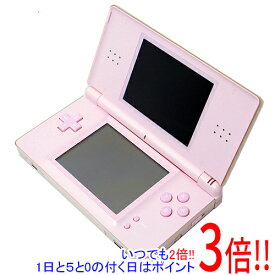 【いつでも2倍！1日と5.0のつく日、18日は3倍！】【中古】任天堂 ニンテンドーDS Lite ピンク USG-S-PA 液晶画面いたみ