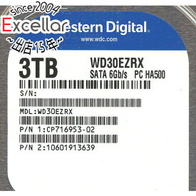 【いつでも2倍！5.0のつく日、18日は3倍！】Western Digital製HDD WD30EZRX 3TB SATA600