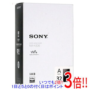 【延長保証対応!!】SONY ウォークマン Aシリーズ NW-A306(B) ブラック/32GB