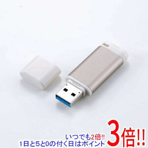 �y���ł�2�{�I1����5.0�̂����A18����3�{�I�zELECOM �L���b�v�� USB 5Gbps USB������ MF-RCU3128GGD 128GB �S�[���h